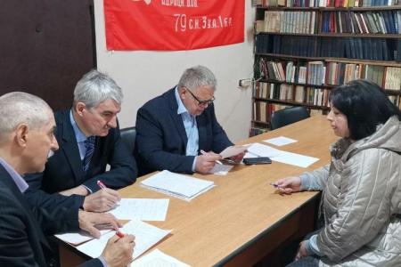 Московская область. Депутат-коммунист Александр Наумов провел приём граждан в городе Коломна
