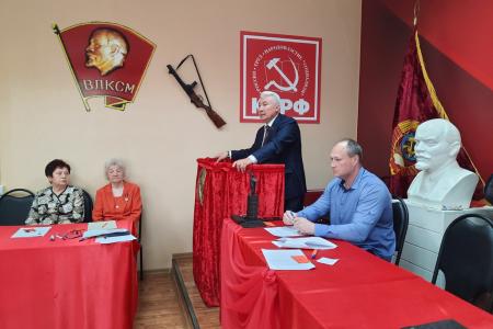 Состоялся I этап XXXIII (внеочередной) отчётной Конференции Тамбовского  областного  отделения  КПРФ