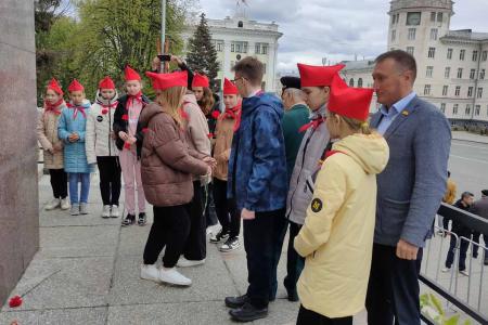 В Чувашии в честь векового юбилея Пионерии организовали торжественный приём в пионеры