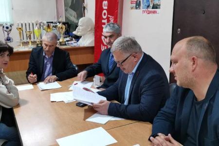 Московская область. Депутат-коммунист Александр Наумов провел приём граждан в городе Коломна