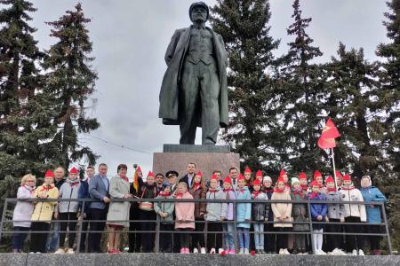В Чувашии в честь векового юбилея Пионерии организовали торжественный приём в пионеры