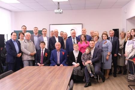 Н.М. Харитонов принял участие в открытии аудитории имени И.И. Гудилина в Новосибирском государственном аграрном университете