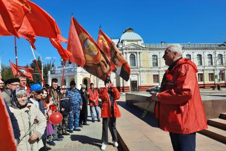 Тамбовская область. Под знаменем Ленина – к социализму!