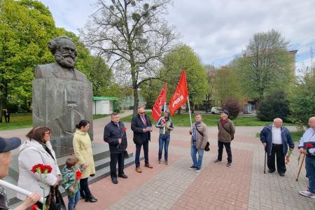 Коммунисты Калининграда: Время и события только подтверждают верность учения Карла Маркса!