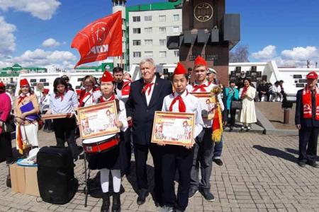 100-летний юбилей красногалстучной пионерии в Якутии