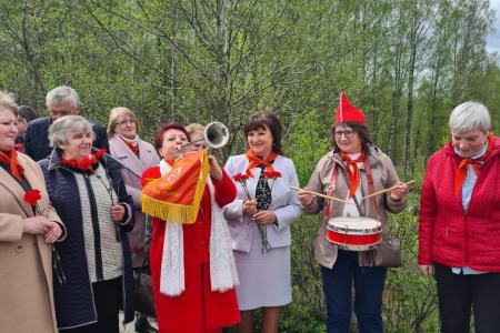 В Ленинградской области отметили 100-летие со дня образования Всесоюзной пионерской организации им. В.И. Ленина