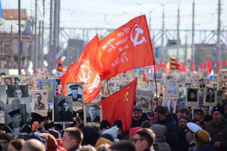 Коммунисты Архангельской области достойно встретили 77-ю годовщину Великой Победы