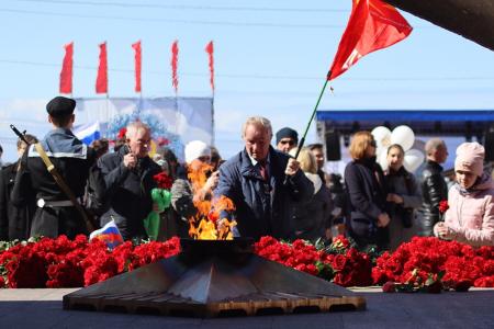 Коммунисты Архангельской области достойно встретили 77-ю годовщину Великой Победы