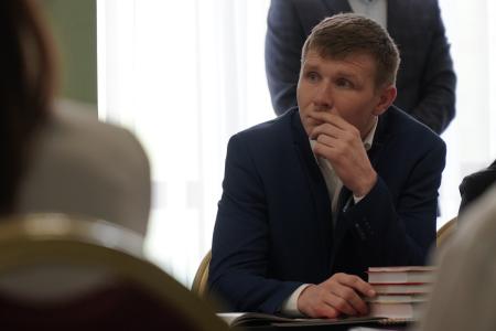 Председатель ЦК КПРФ Г.А. Зюганов провел занятие в Центре политической учебы