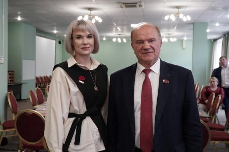 Председатель ЦК КПРФ Г.А. Зюганов провел занятие в Центре политической учебы