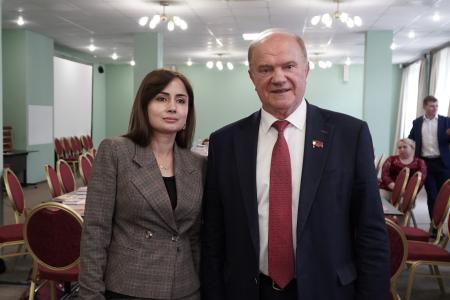 Председатель ЦК КПРФ Г.А. Зюганов провел занятие в Центре политической учебы