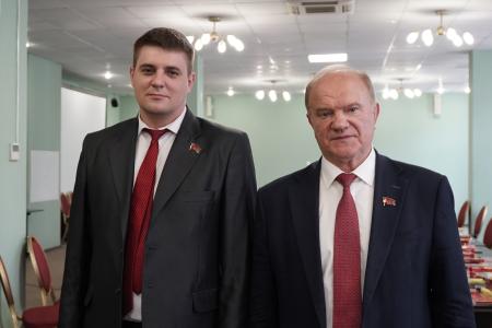 Председатель ЦК КПРФ Г.А. Зюганов провел занятие в Центре политической учебы
