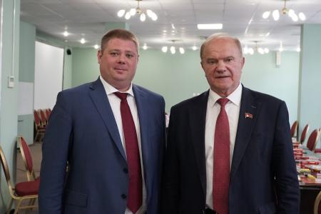 Председатель ЦК КПРФ Г.А. Зюганов провел занятие в Центре политической учебы