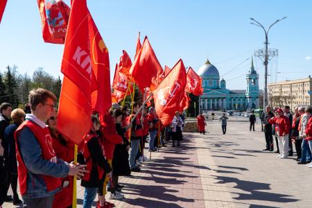 Первомай в Курске