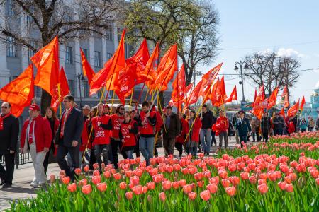 Первомай в Курске