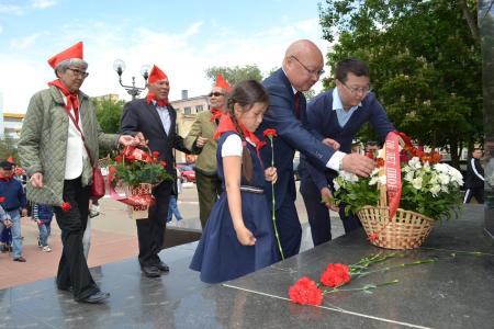 100-летний юбилей пионерии в Калмыкии