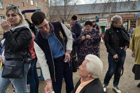 Омск: красные в городе
