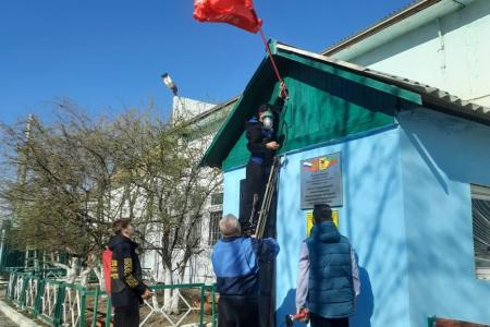 Акция по вручению копии Знамени Победы прошла в Забайкалье