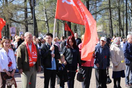 Коммунисты Удмуртии отмечают День Победы