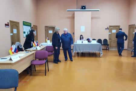 Казбек Тайсаев принял участие в мониторинге президентских выборов в Южной Осетии