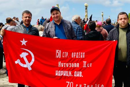 Компартии, входящие в СКП-КПСС, приняли участие в мероприятиях в честь дня Великой Победы