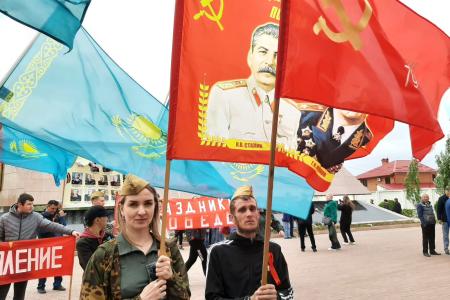 Компартии, входящие в СКП-КПСС, приняли участие в мероприятиях в честь дня Великой Победы