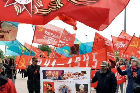 Компартии, входящие в СКП-КПСС, приняли участие в мероприятиях в честь дня Великой Победы