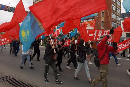 Компартии, входящие в СКП-КПСС, приняли участие в мероприятиях в честь дня Великой Победы