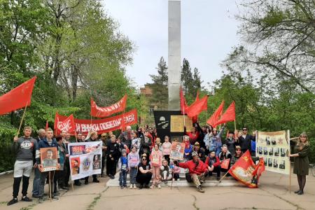Компартии, входящие в СКП-КПСС, приняли участие в мероприятиях в честь дня Великой Победы