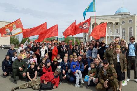Компартии, входящие в СКП-КПСС, приняли участие в мероприятиях в честь дня Великой Победы