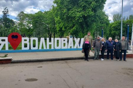Делегация КПРФ во главе с Казбеком Тайсаевым с рабочим визитом прибыла в Донбасс