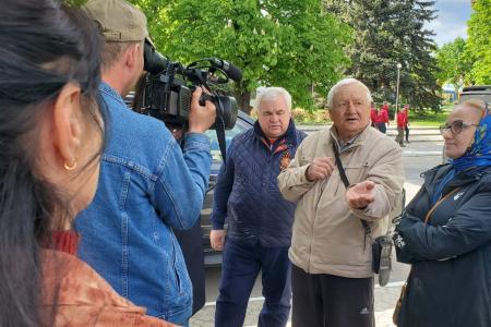 Делегация КПРФ во главе с Казбеком Тайсаевым с рабочим визитом прибыла в Донбасс