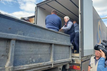Второй день рабочей поездки делегации КПРФ под руководством Казбека Тайсаева в Донбасс
