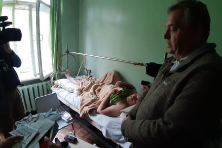 Второй день рабочей поездки делегации КПРФ под руководством Казбека Тайсаева в Донбасс