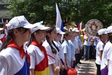 Республика Северная Осетия (Алания). 100 лет Всесоюзной пионерской организации отметили во Владикавказе
