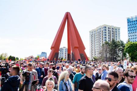 Компартии, входящие в СКП-КПСС, приняли участие в мероприятиях в честь дня Великой Победы