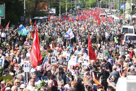 Компартии, входящие в СКП-КПСС, приняли участие в мероприятиях в честь дня Великой Победы