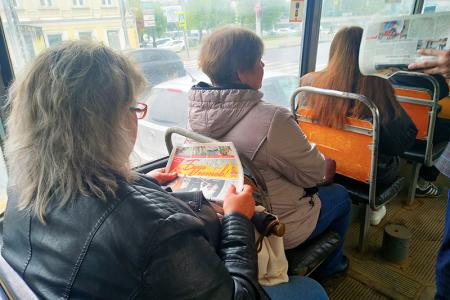 В Иваново начал курсировать пионерский троллейбус