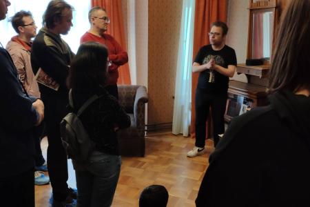 Организация «РУСО» в Москве организовала экскурсию в музее-квартире Г.М. Кржижановского