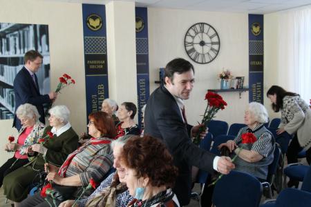 Рязанская область. Депутаты  КПРФ  чествуют  ветеранов