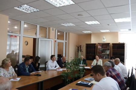 В Сталинградском обкоме КПРФ прошло заседание Штаба по протестным действиям