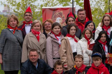 Торжественный приём в пионеры в Пермском крае