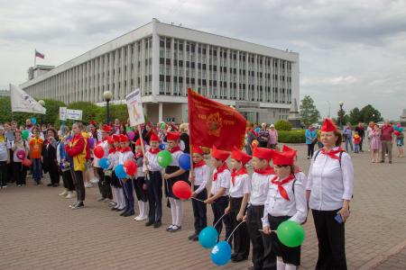 В Томской области в год 100-летия Пионерии был создан пионерский отряд