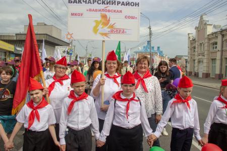 В Томской области в год 100-летия Пионерии был создан пионерский отряд