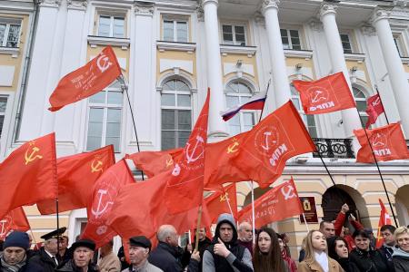 Ярославские коммунисты отметили 77-ю годовщину Великой Победы