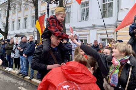 Ярославские коммунисты отметили 77-ю годовщину Великой Победы