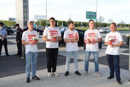 Делегация ЦК КПРФ на Саратовской земле
