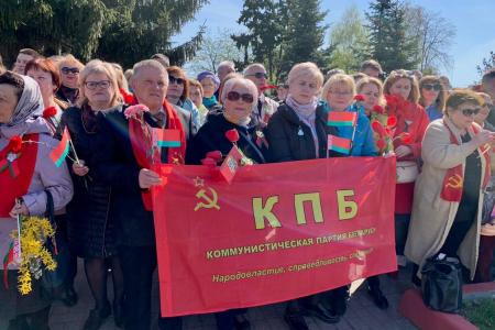 Компартии, входящие в СКП-КПСС, приняли участие в мероприятиях в честь дня Великой Победы