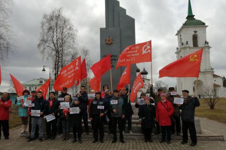 Архангельская область. Поморский Первомай: автопробег, митинг, созидательный труд