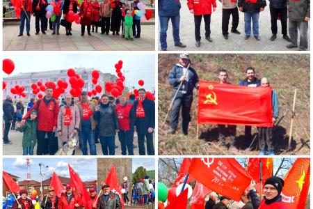 Сводный репортаж о проведении первомайских мероприятий в Свердловской области